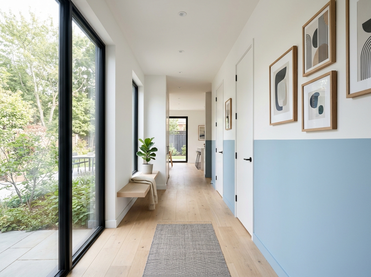Bright Hallway Entrance